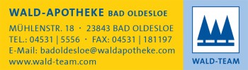 2024_10_02_Logo Wald-Apotheke Bad Oldesloe 8x2,28cm